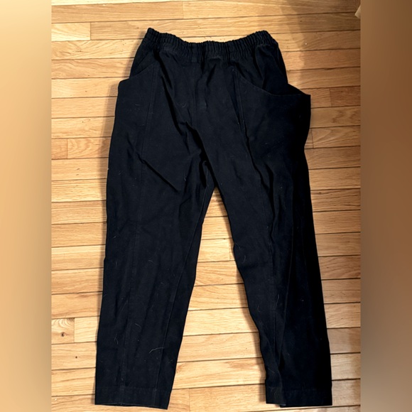 Elizabeth Suzann Cotton Canvas Clyde Work Pants; Size 12R - Picture 2 of 4